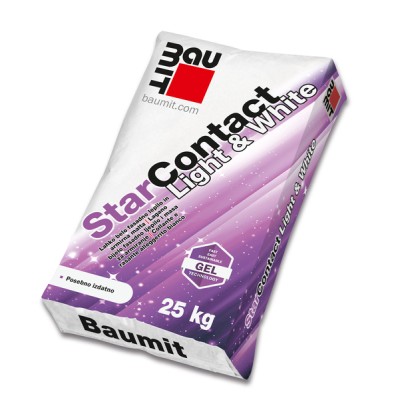 Fasadno lepilo Baumit StarContact Light White Fasadni izdelki